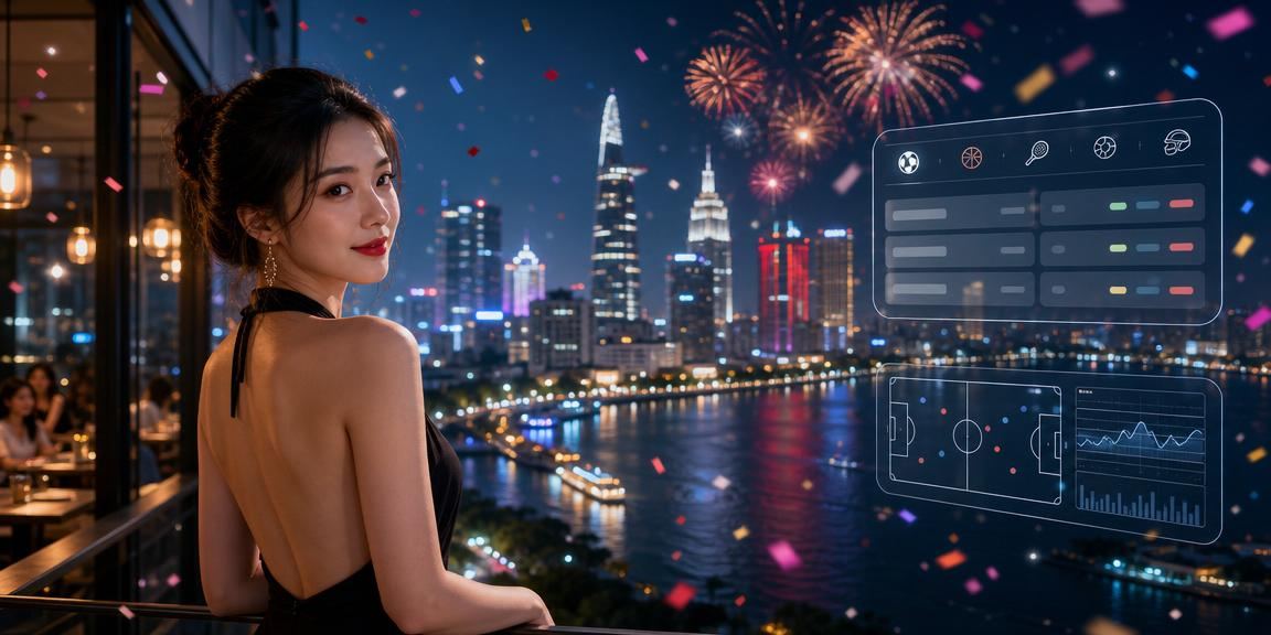 Người dùng tại TP. Hồ Chí Minh ngồi cà phê sáng và truy cập nền tảng cá cược trực tuyến trên điện thoại
