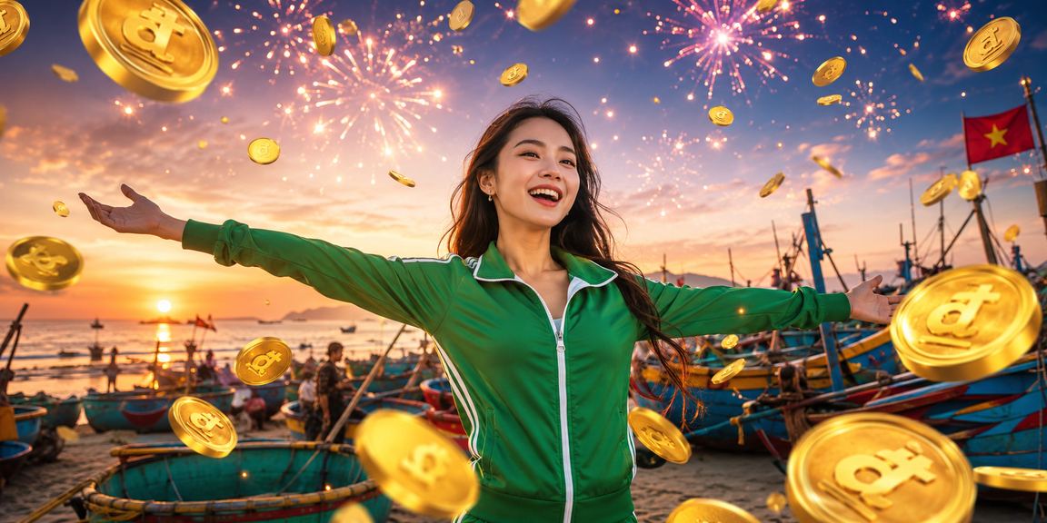 Thành viên VIP shopacc79 nhận thưởng tại bãi biển Mũi Né